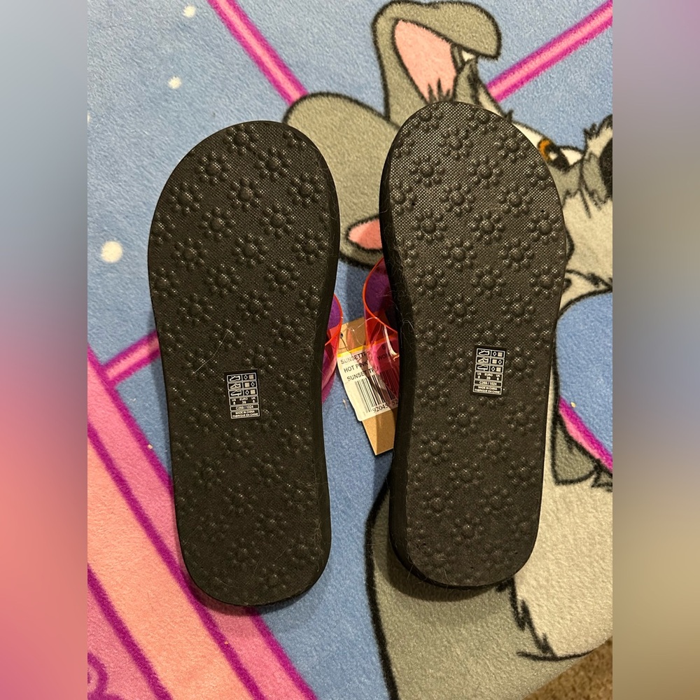 Rocket Dog hot pink flip flops NWT - Picture 4 of 7